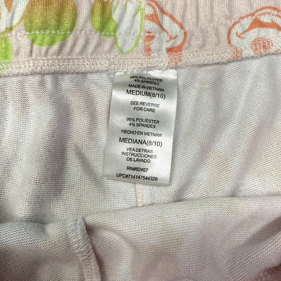 Disney Mickey Minnie Mouse Woman Pink Pajama Set  2pc Sz M Soft Cozy Lounge Wear - Picture 9 of 16